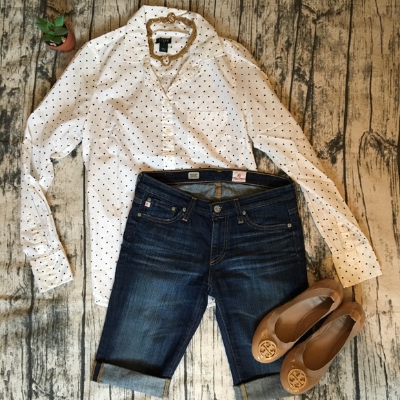 AG Adriano Goldschmied Pants - AG Jeans Malibu Bermuda short 7 Yr AGed, sz 26